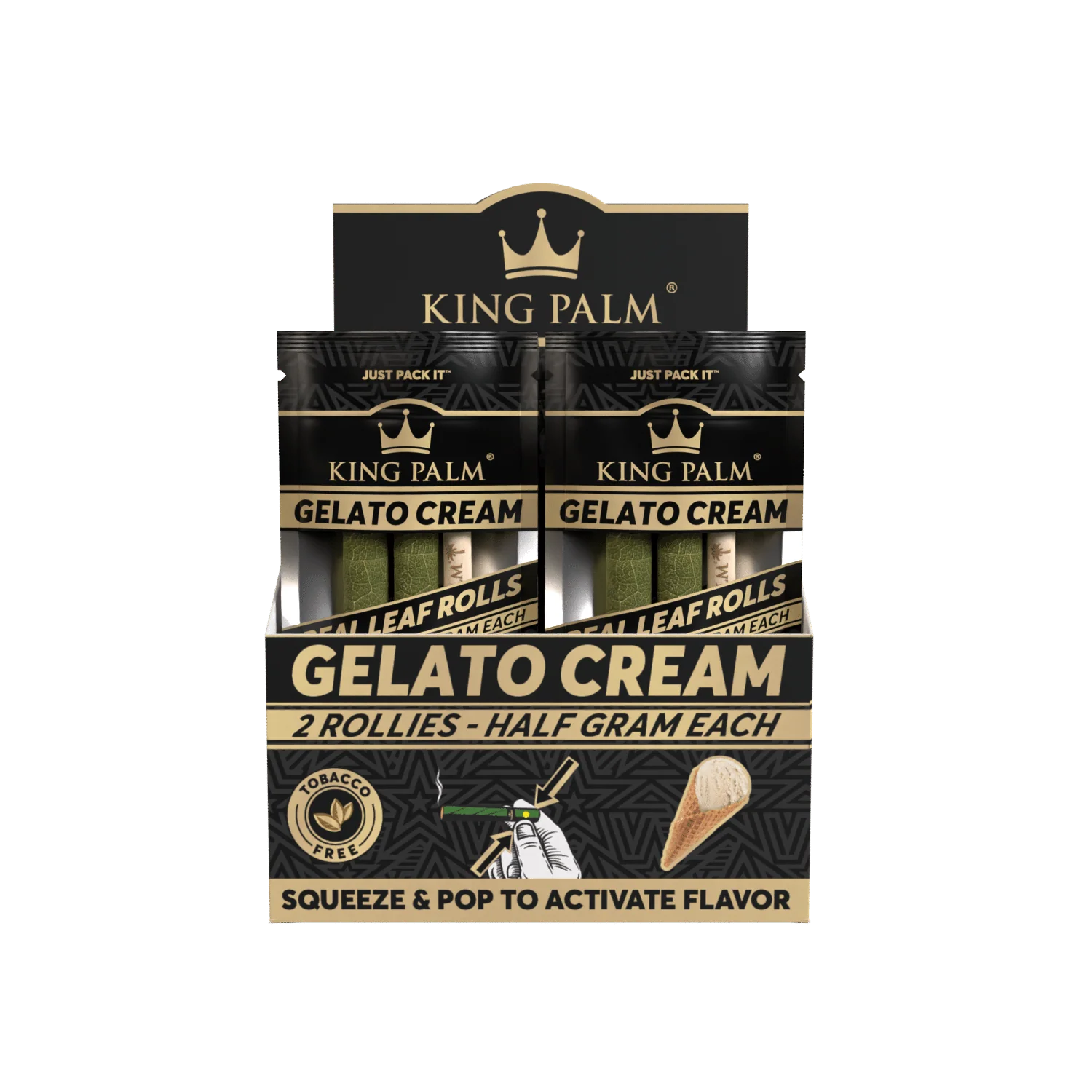 2 Rollie Rolls β Gelato Cream β Display Box β 20 Units Per Display - Image 3