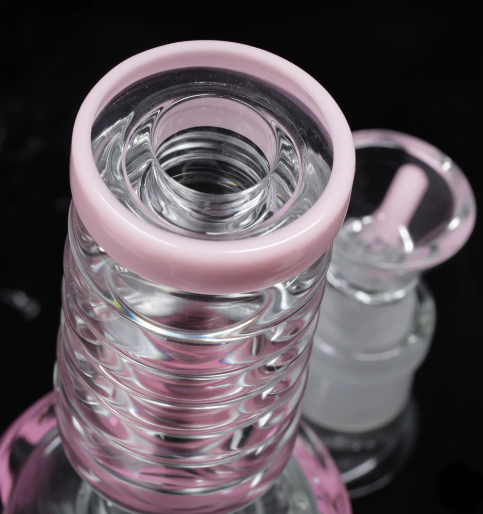 Breaker Water Glass Bong β Soft Pink - Image 5